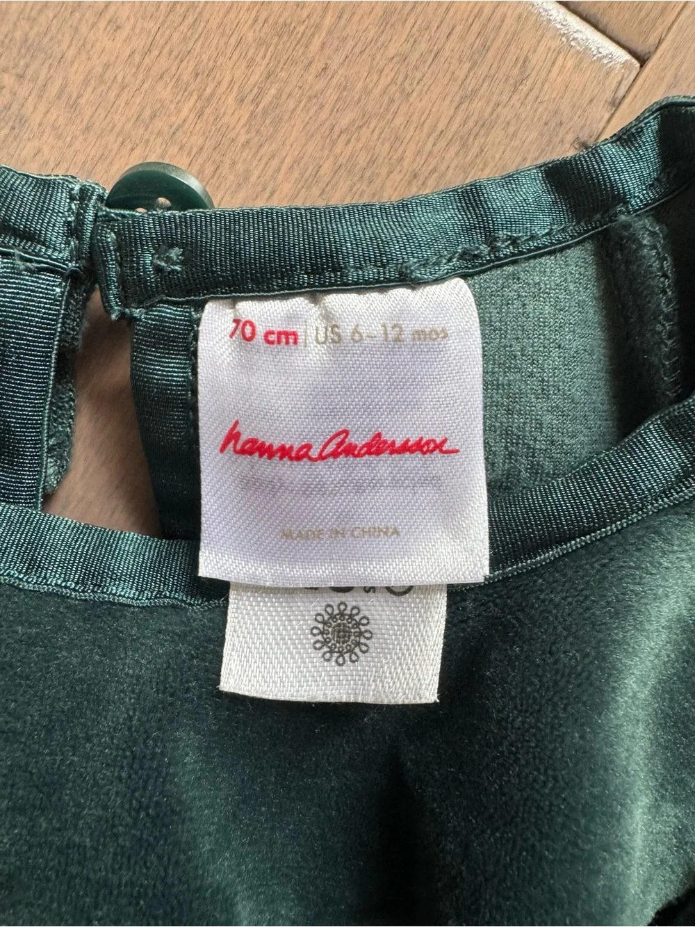 Hanna Andersson Baby Velour Party Dress